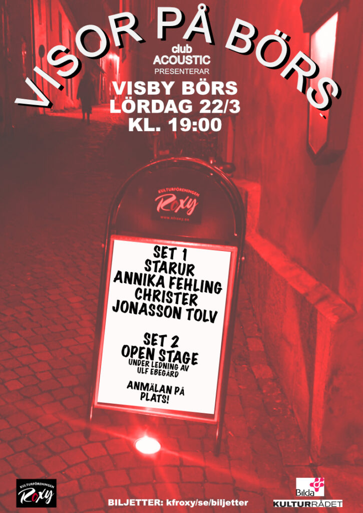 Bild till evenamnget Visor på Börs