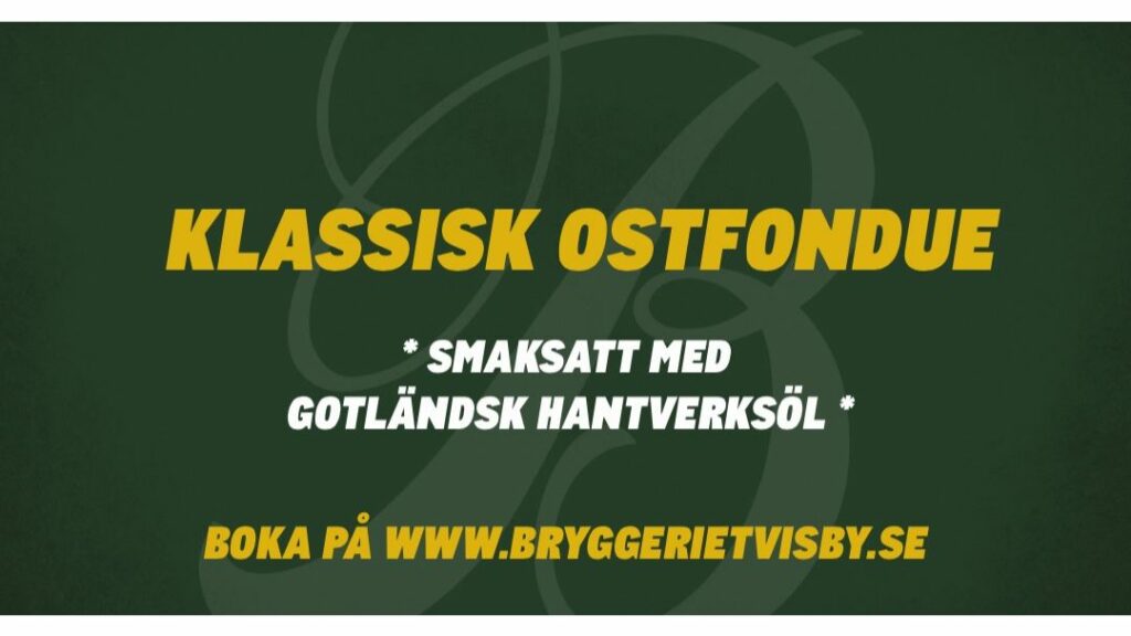 Bild till evenamnget Klassisk ostfondue på Bryggeriet Mat & Malt