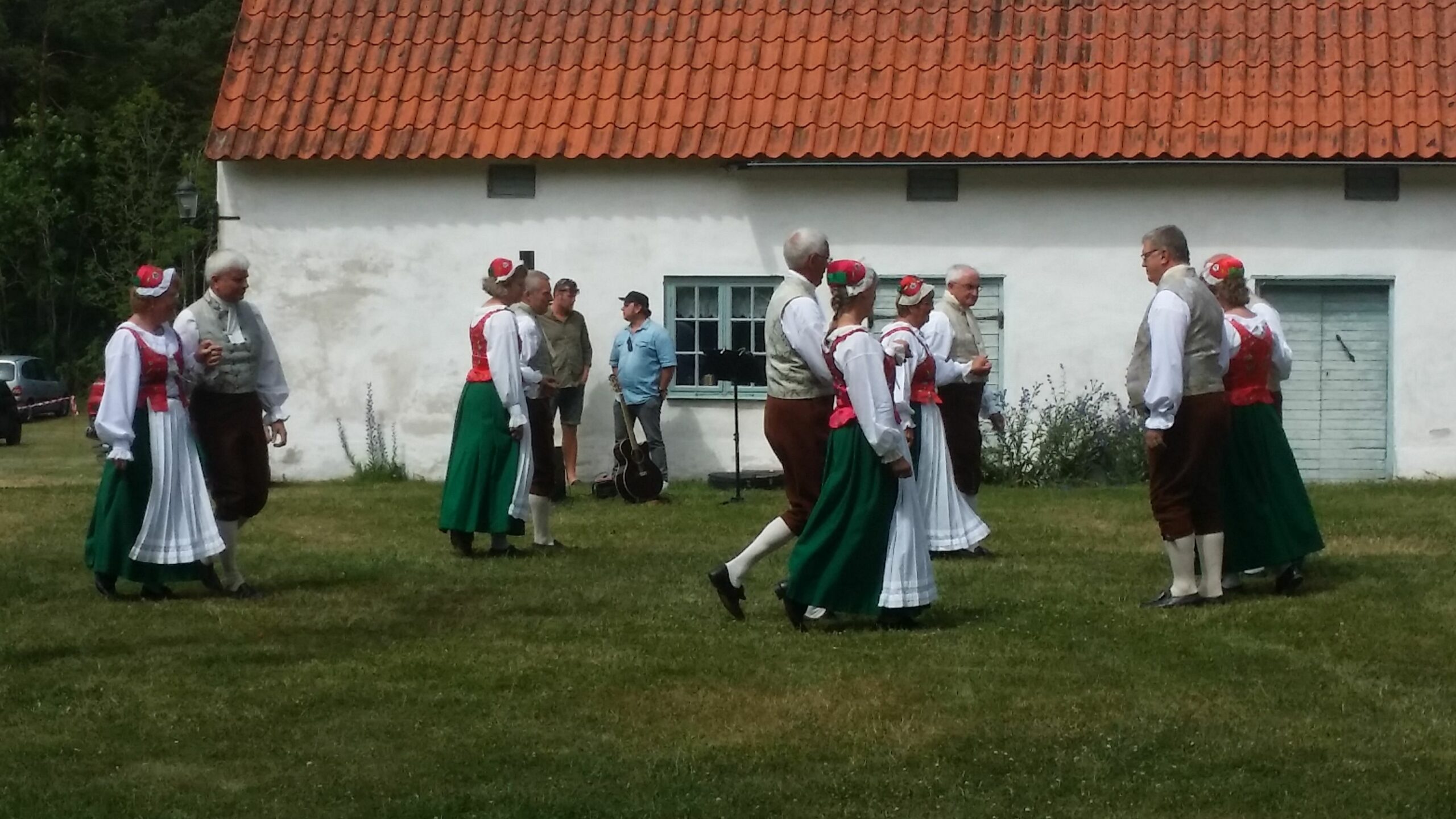 Midsommarfirande på Polhemsgården