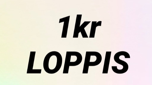 1kr-Loppis