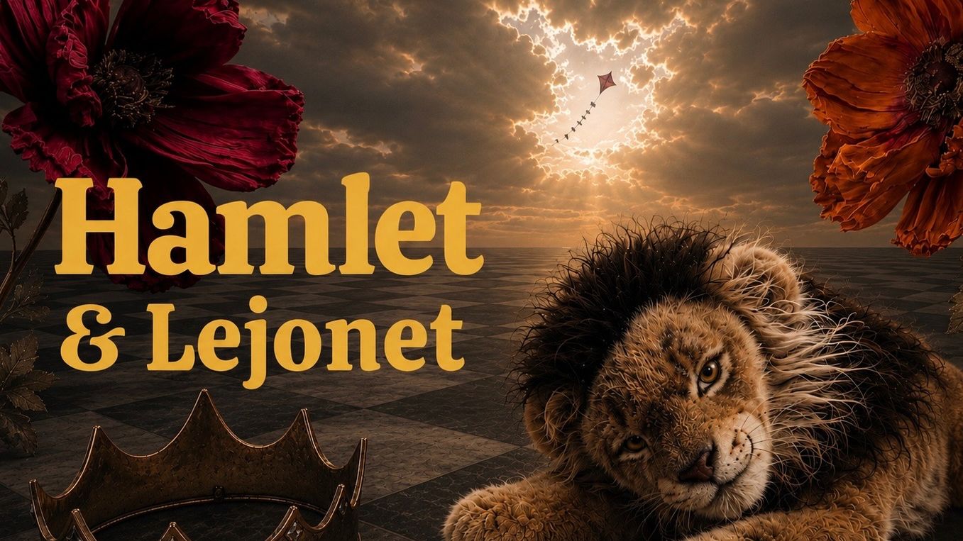 Teatervagnen ger: Hamlet & Lejonet - en rolig pjäs om sorg