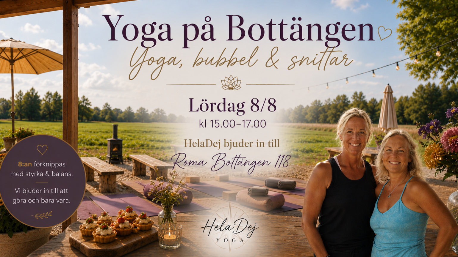 Yoga på Bottängen