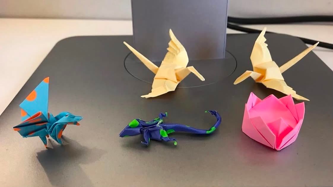 Vika och fika - Origami på Hantverkshuset Burgsvik