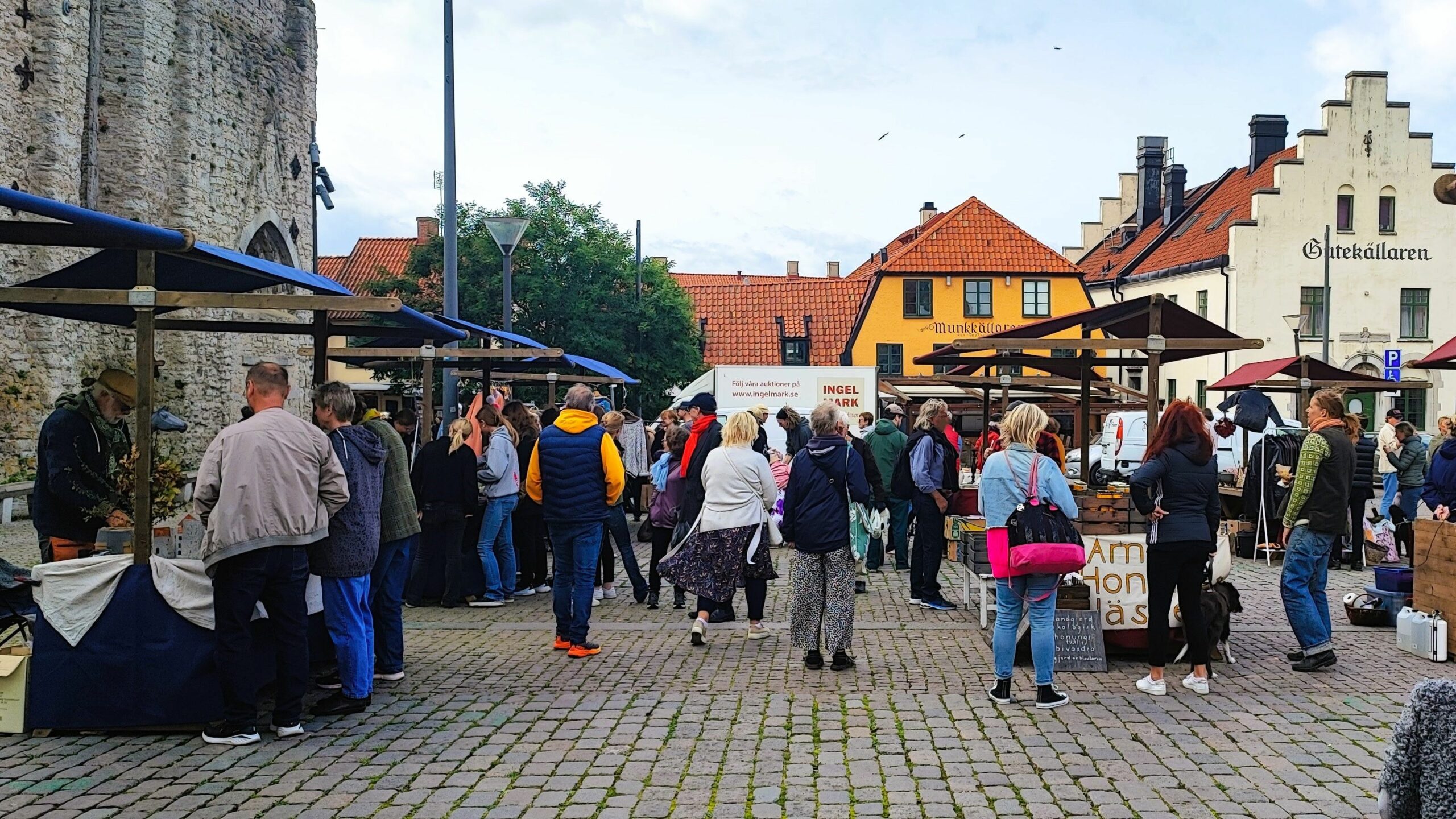 Marknad på Stora torget