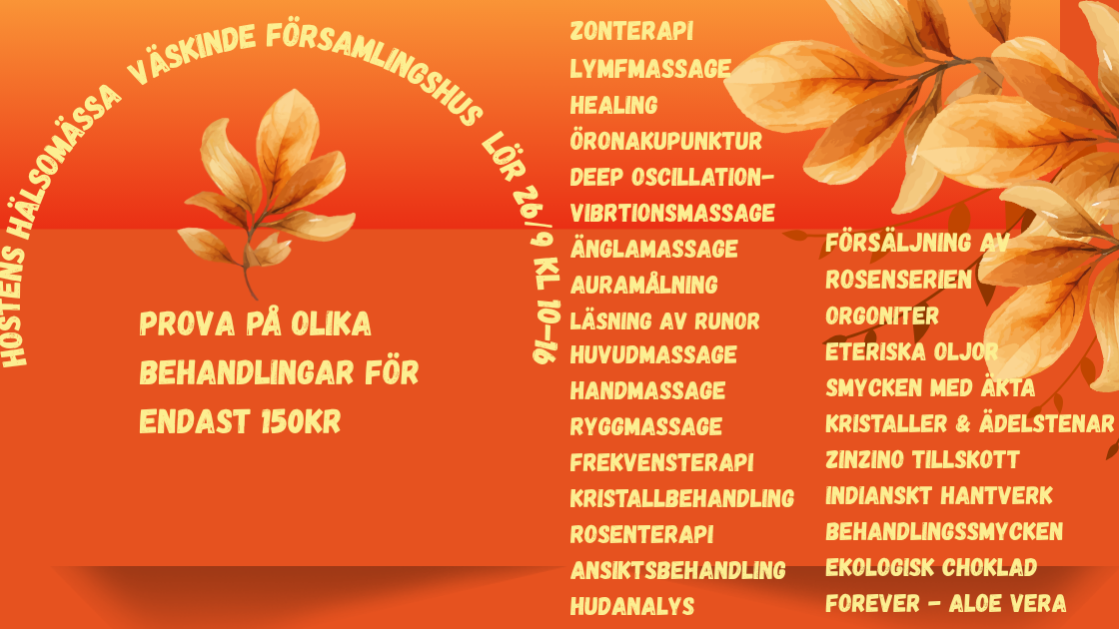 Hösten Stora Hälsomässa