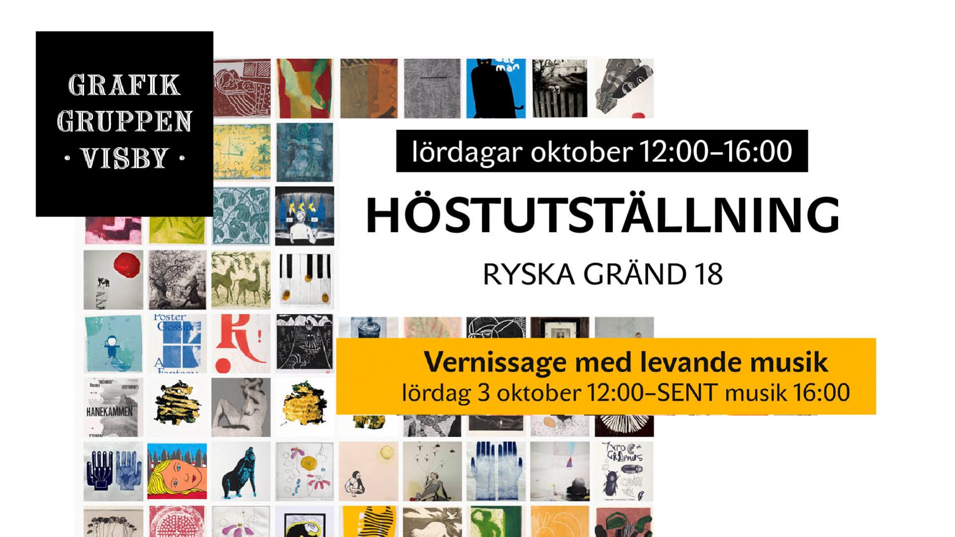 Höstustställning Grafikgruppen